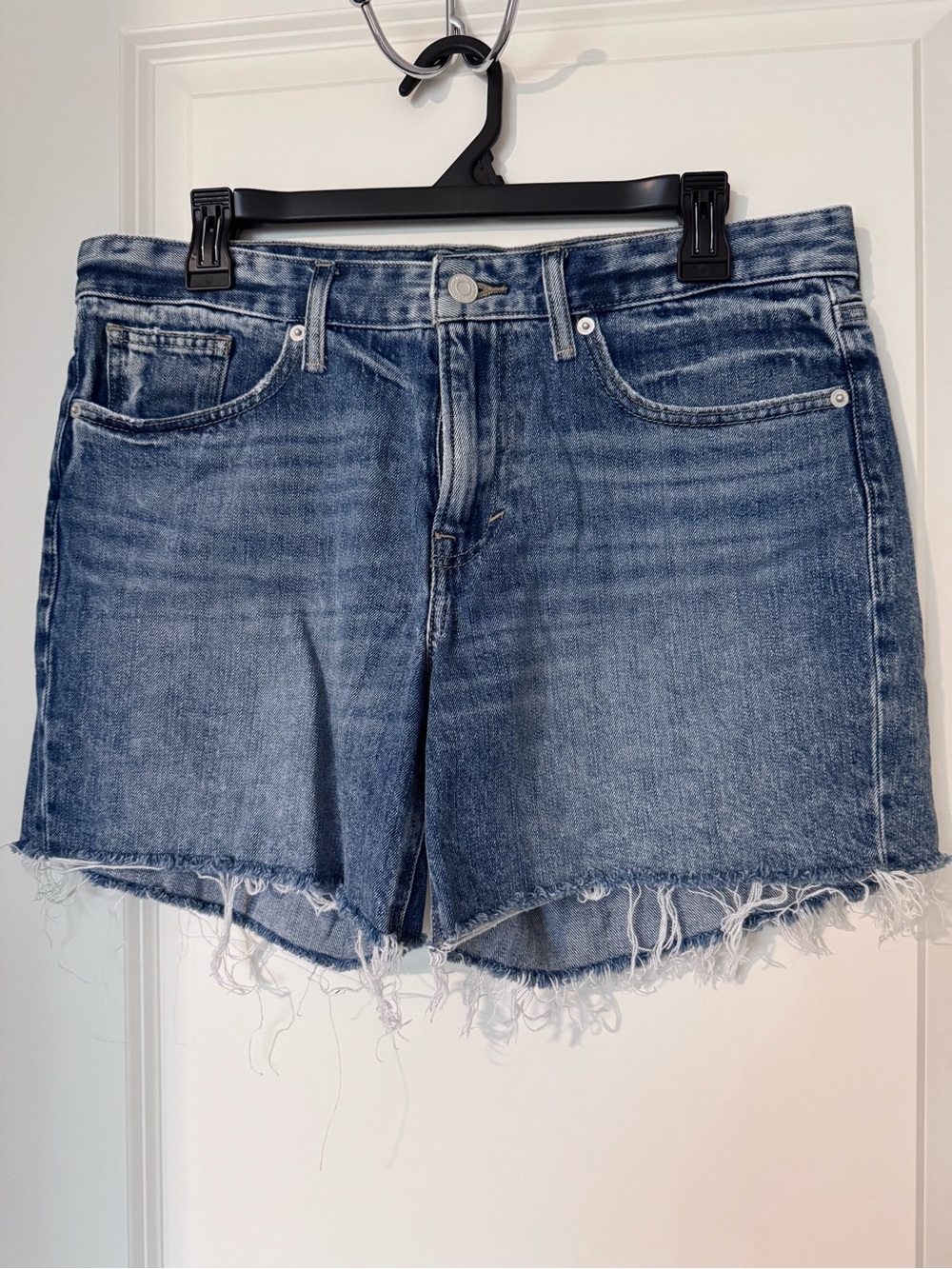 Lucky Brand Distressed Blue Denim Cutoff Shorts